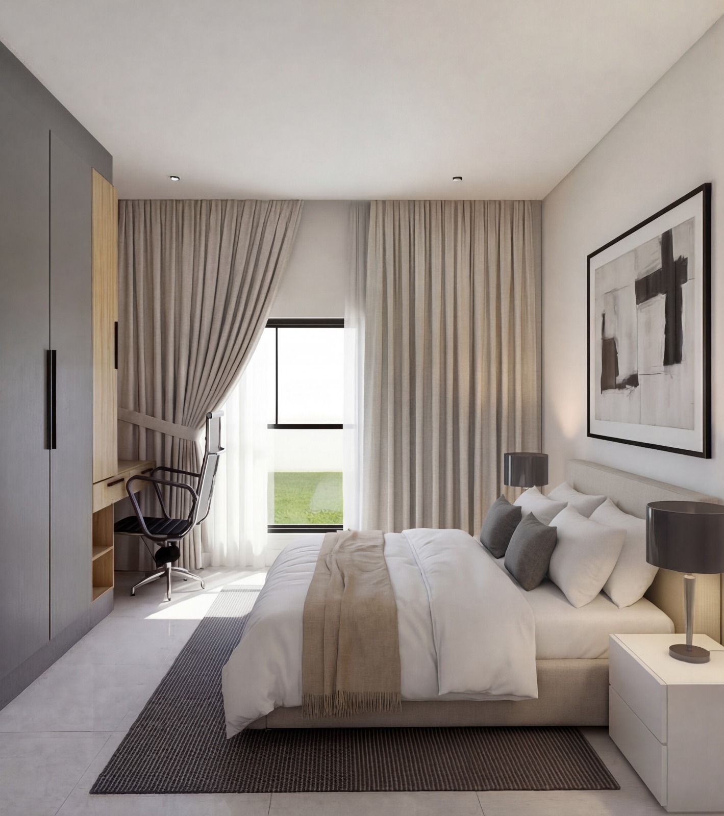 Contemporary Bedroom Retreat